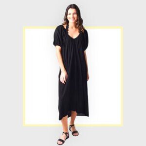 9 Seed  V- Neck kaftan
